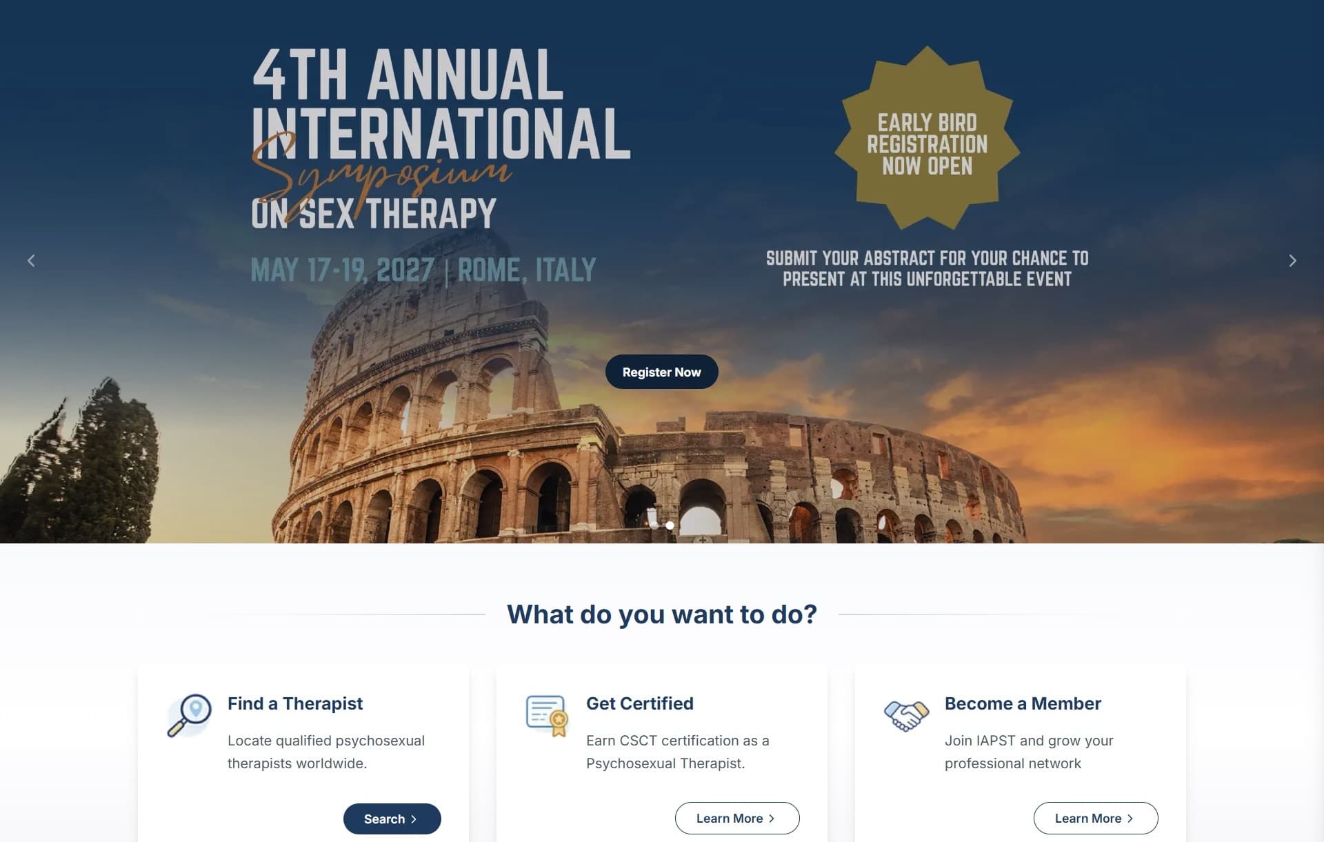 IAPST Website & Digital Platform